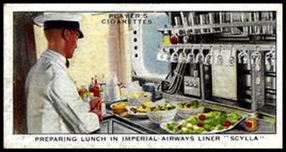 7 Preparing Lunch in Imperial Airways Liner Scylla